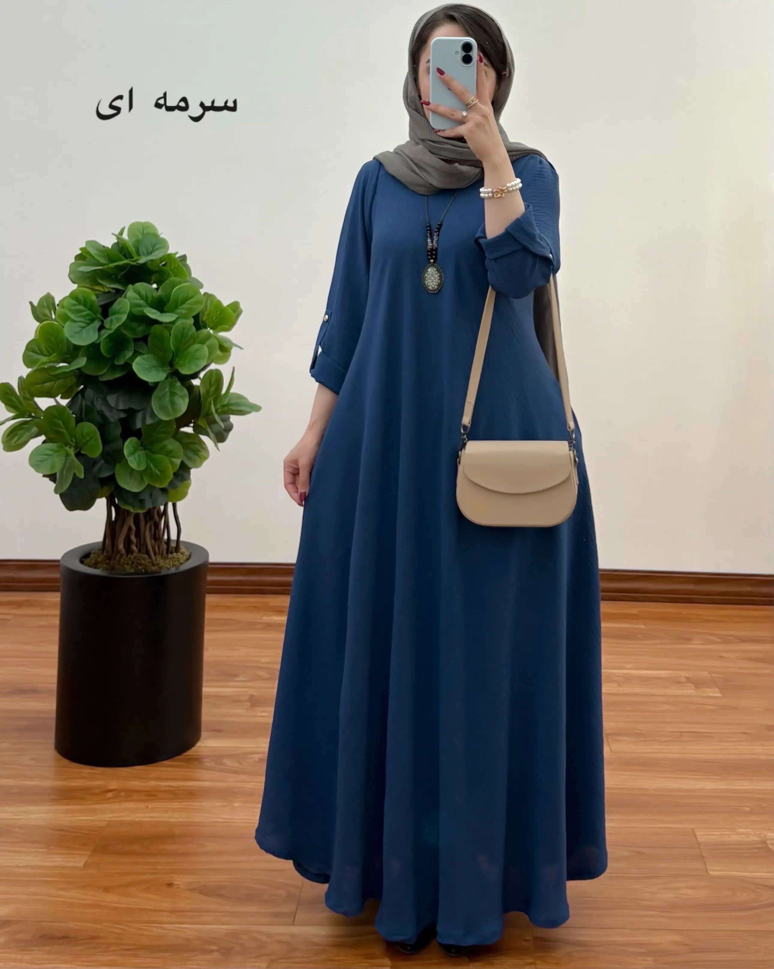 پیراهن مانتویی ایتالیایی نوردخت 1